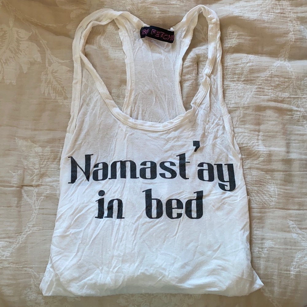Namast’ay in bed tank!